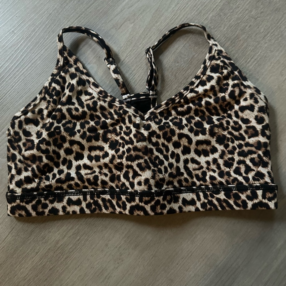 ZYIA Leopard Print Sports Bra